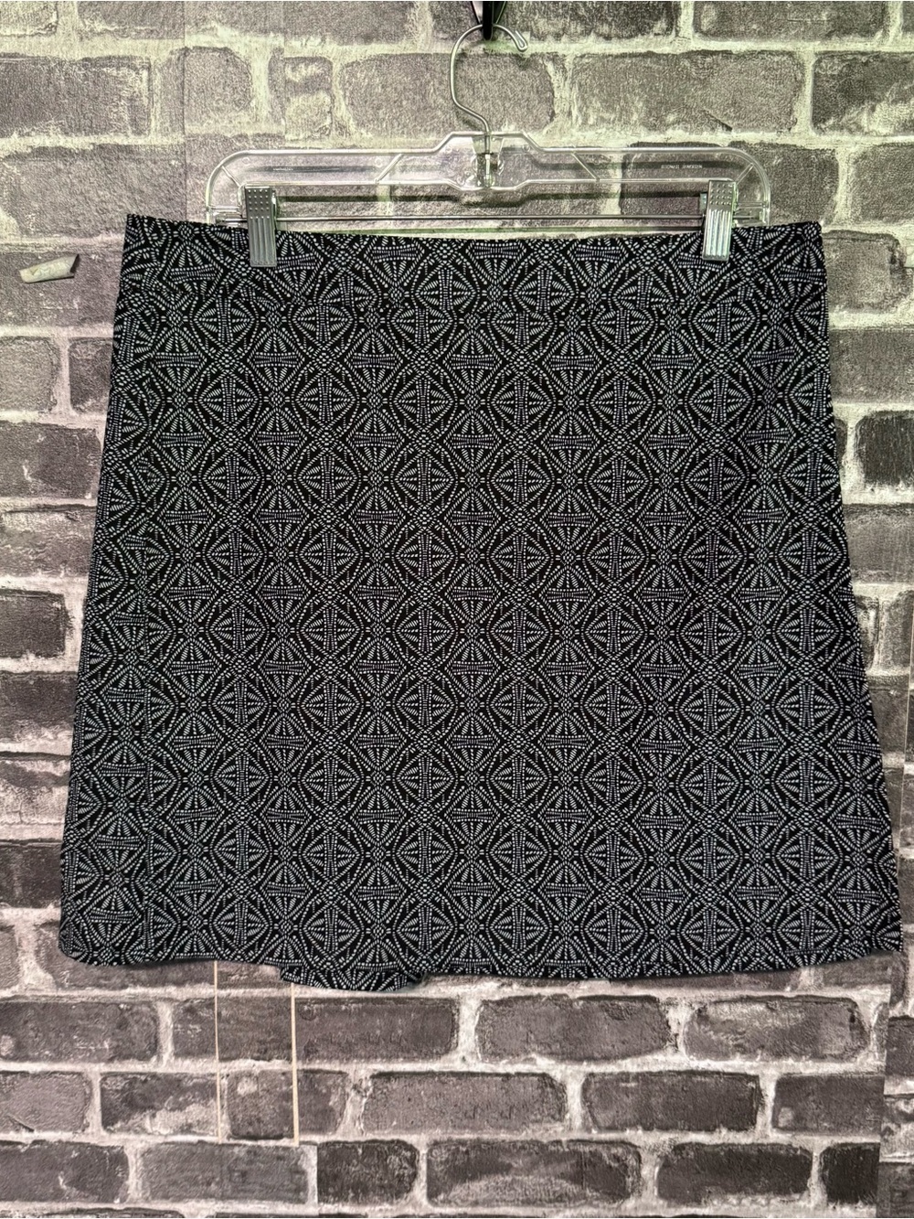 Rip skirt Hawaii wrap skirt black white abstract